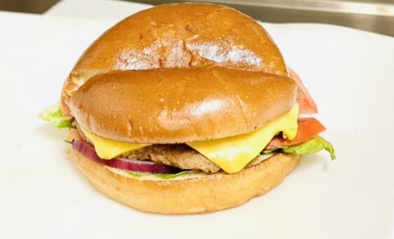 Grill Chicken Burger-5pc Wings w Drinks