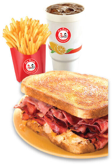 Reuben - Fries Combo w Drinks